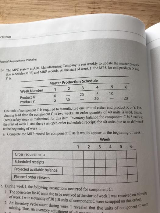 please give solution to question 14. Chapter 6.