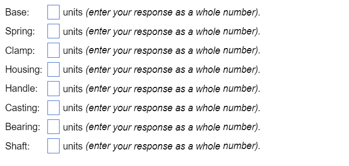 Please answer only part C As the production