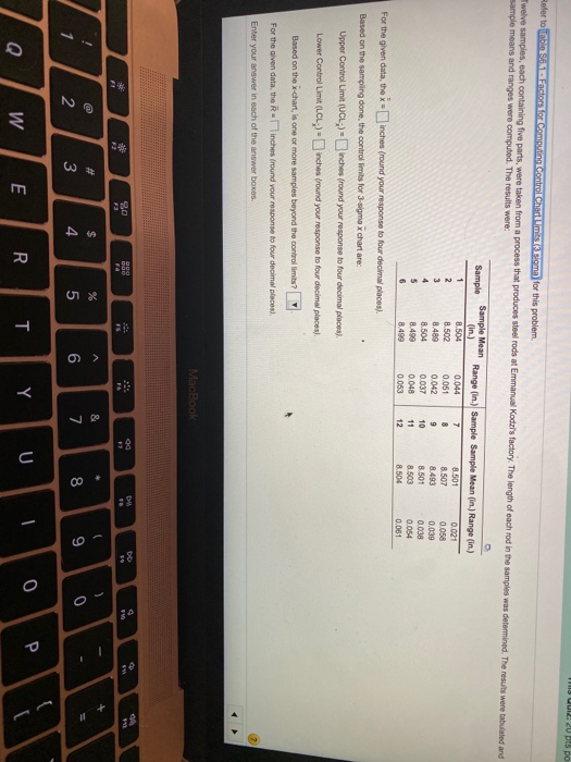 5 UE 20 DES DO Refer to Factors for computing