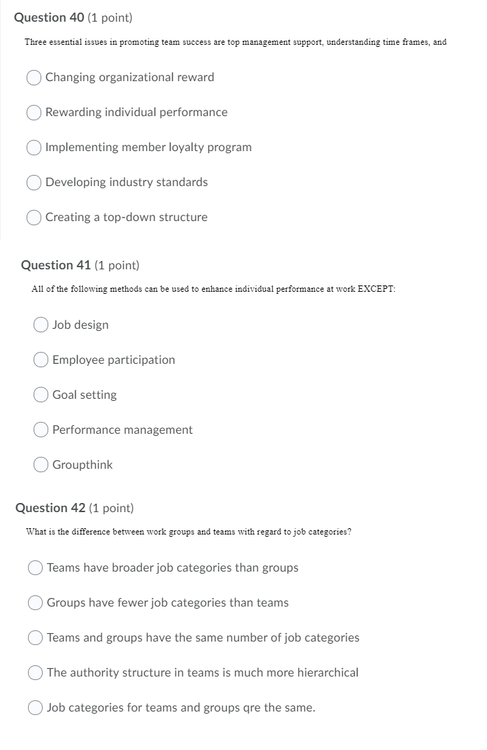 Need only the answers. NO NEED for explanation.