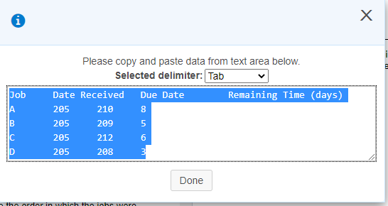 Operations Management Job Please copy and paste