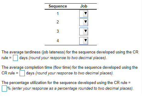 Operations Management Job Please copy and paste