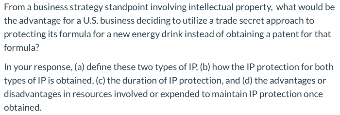 b.) c.) d.) e.) From a business strategy