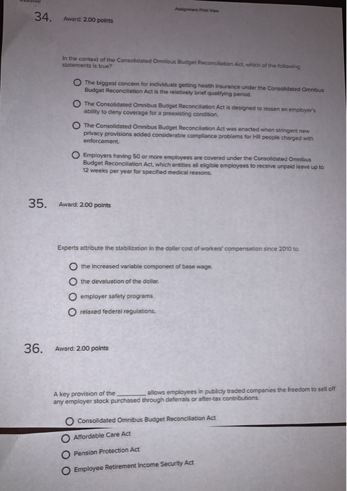 31. Award: 2.00 points The biggest