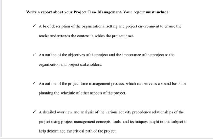 Project Time Management includes the processes