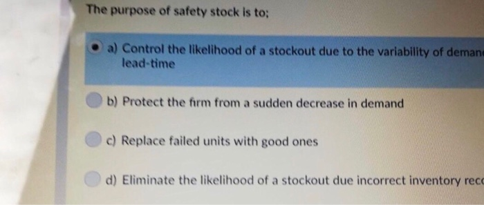 Dependant inventory models require that