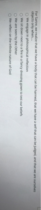 philosophy Jean -Paul Sartre (IV. The Look) For