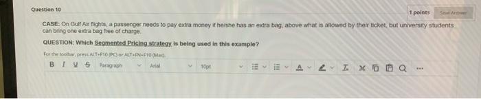 Please I need the answer for this marketing