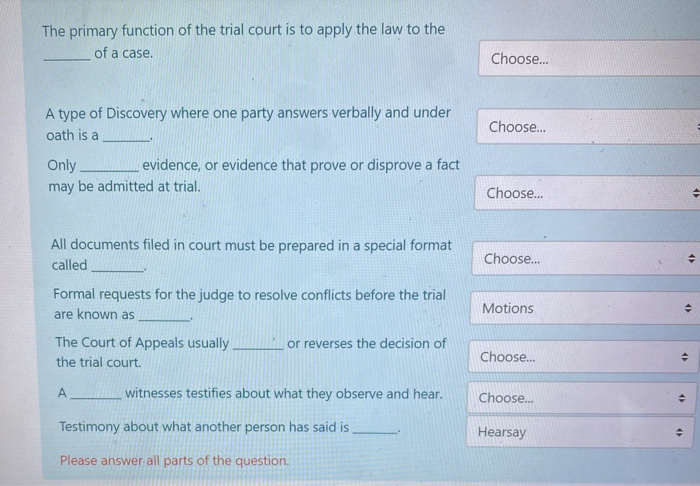 Please help with all!! god bless you Match the