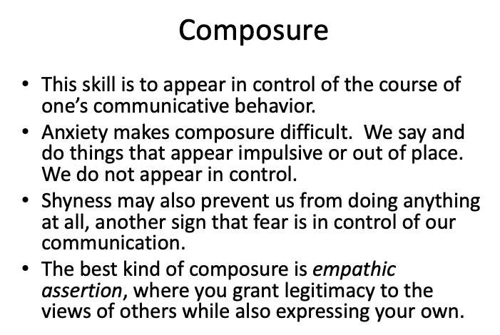 This type of communication allows a person to