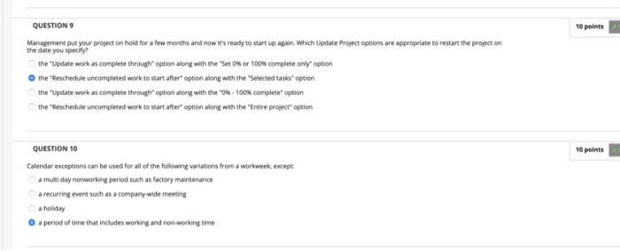 QUESTION 1 Which method is the least effective