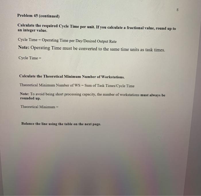 7 45. - 8 Points - Emerald Systems plans to