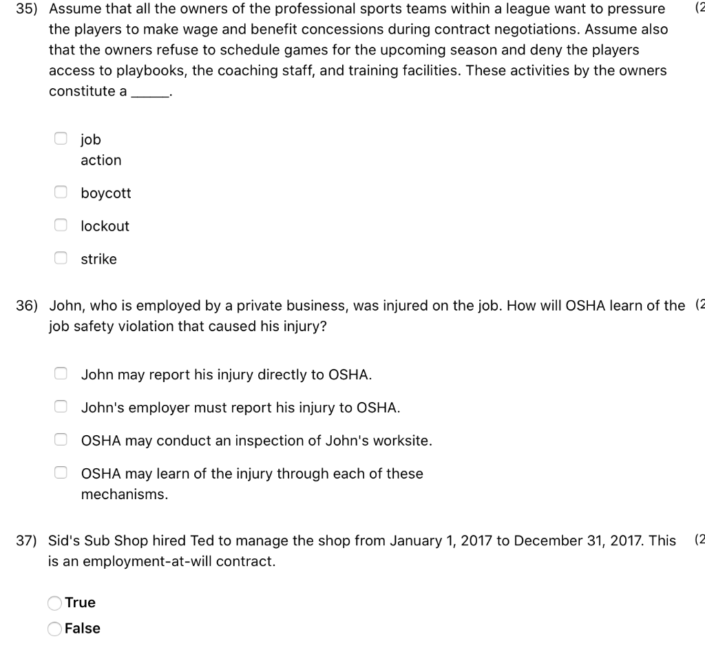 33) Alan is the general manger of a restaurant.