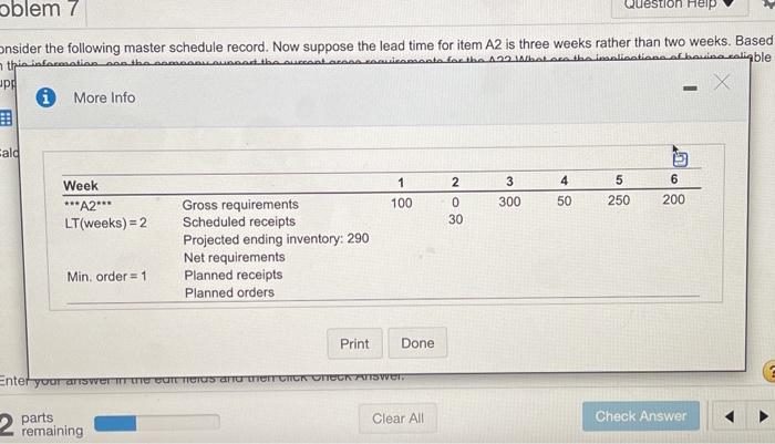 i need help finding the projected ending