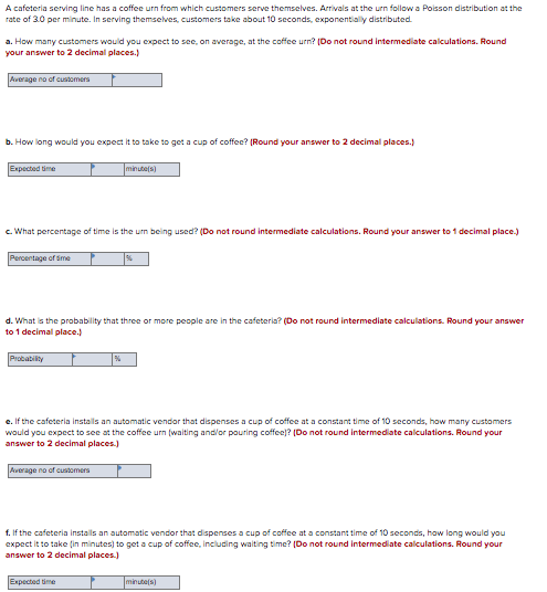 A cafeteria serving line has a coffee un from
