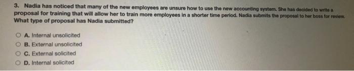 1. What component should all instructions