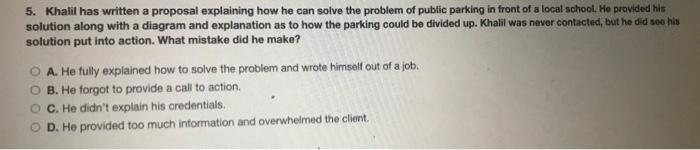 1. What component should all instructions