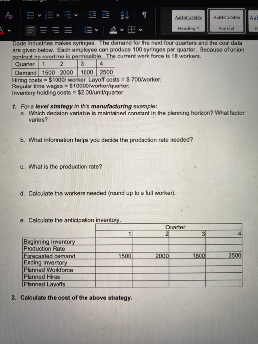 A 3 3 2 1 AaBbCcDES AaBbCcDdEe AaE Heading 1