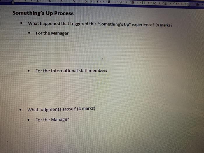 Case 2: The Manager's Dilemma (19 marks) Read the