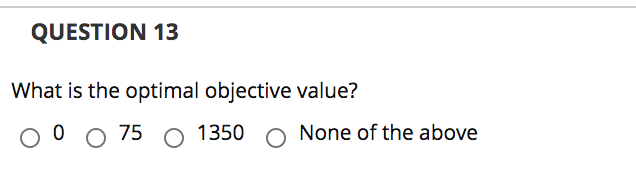 The sensitivity report provided below was