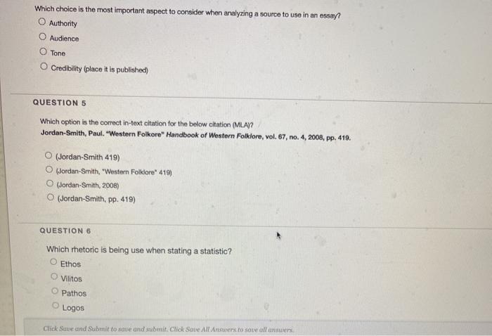 Which choice is the most important aspect to