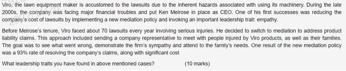 hospital and health system management Viro, the