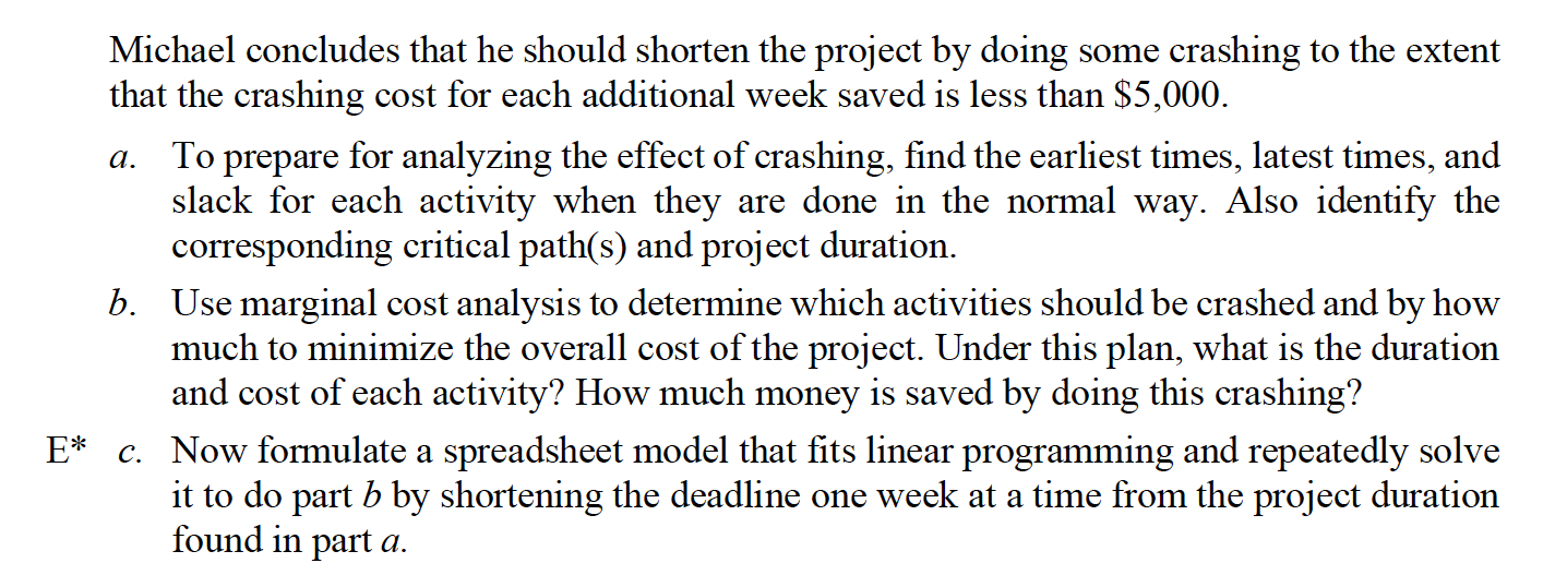 Please show formulas input in excel and the