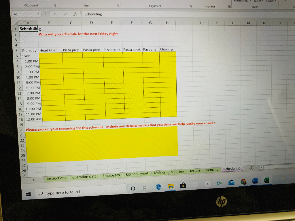 Formatting able Styles Clipboard Font Alignment