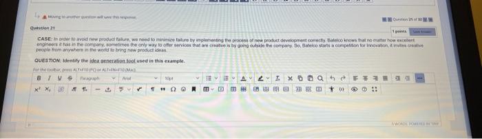 & Moving to another question will see this resp