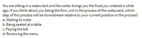 answer as soon as possible You are sitting in a