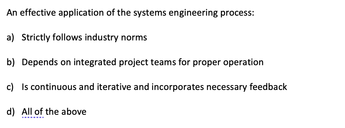 An effective application of the systems