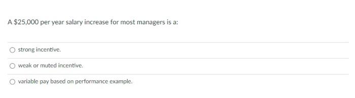 What should a manager do if a performance measure