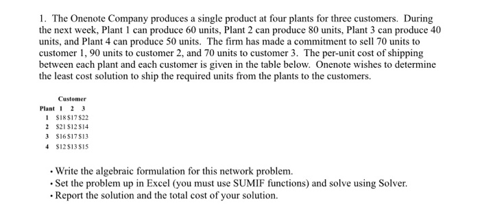 PLEASE SHOW ALL WORK AND FORMULAS IN EXCEL!!!! 1.