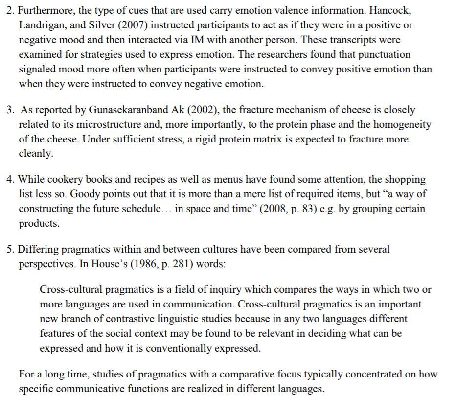 TASK C. Read the following in-text citations. a.