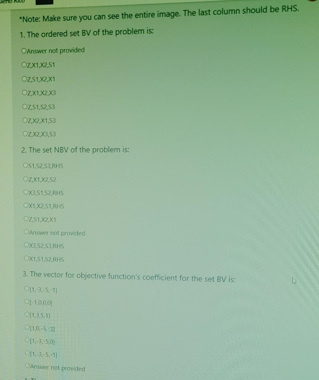Consider the following problem formulation,