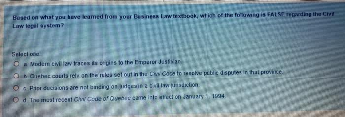 In Canada, different branches of government make