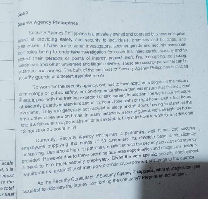 please do answers the following in the chart. a