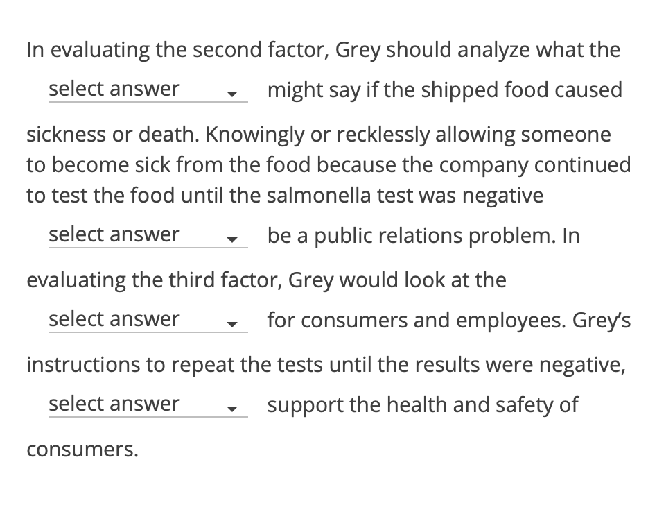 Please Answer the multiple-choice: Jackson Grey