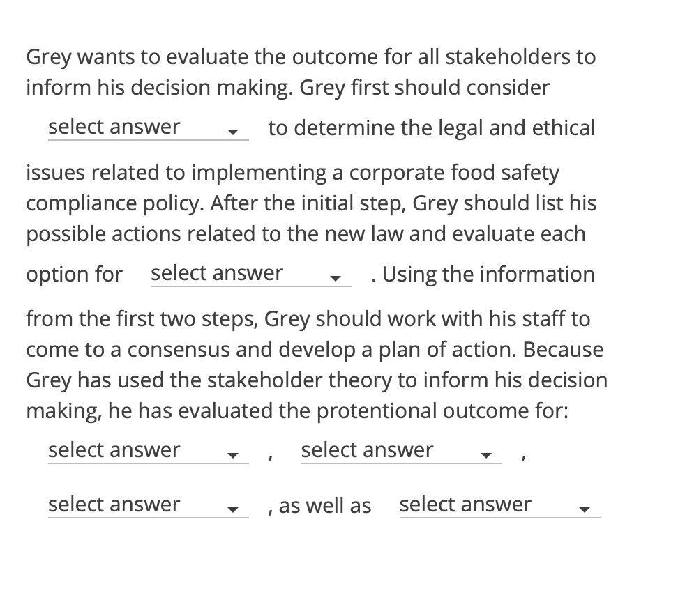 Please Answer the multiple-choice: Jackson Grey