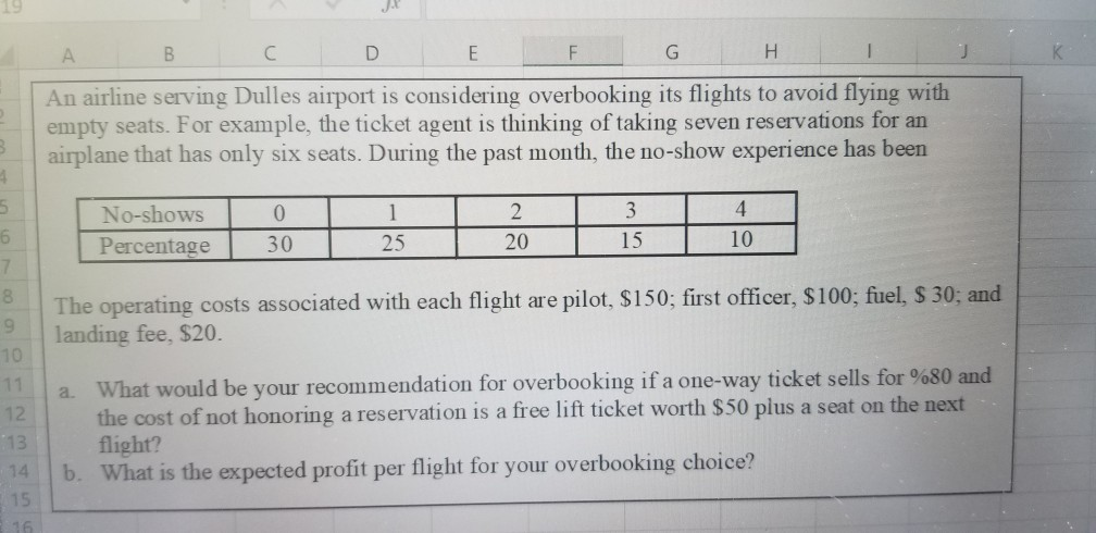please answer operations management question