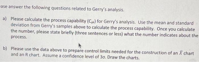 Problem 3: Burpsy Cola has been producing fine