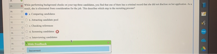 0 0 While performing background checks on your