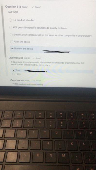 question 1 Question 1 (1 point) v Swed 150 9001