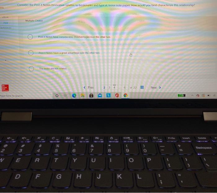 Consider the Post-it Notes innovation relative to