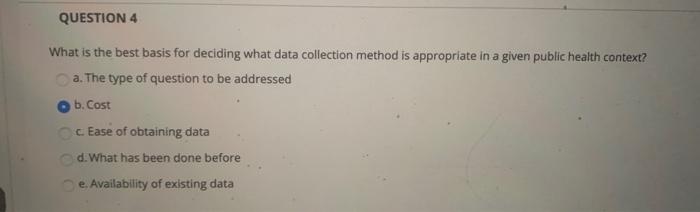 QUESTION 8 Which of the following does NOT apply