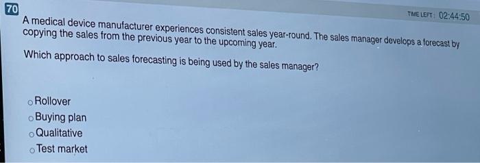 68 THE LEFT: 02:45:11 A company needs information