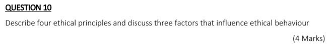 Please sir the answer must be perfect QUESTION 10