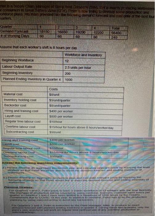 torba Supply Chain Domen SW SW y produc Matte