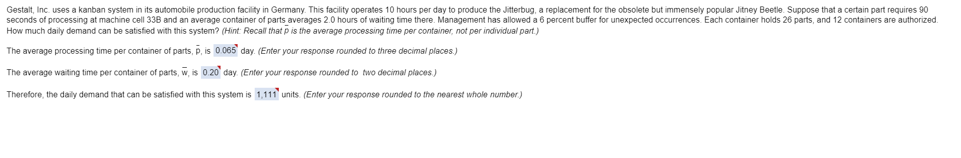 I go this problem wrong the answers below are the