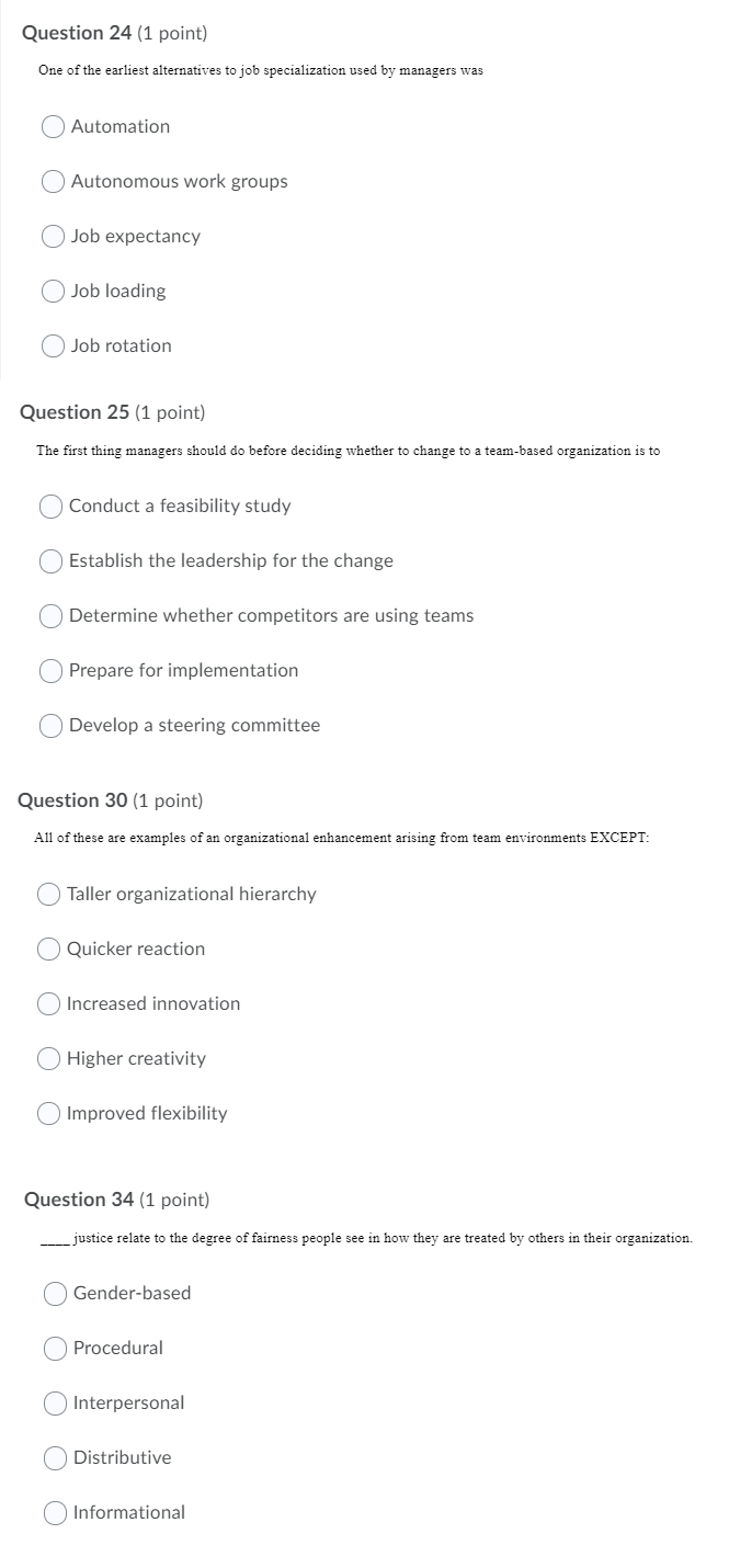 Need only the answers. NO NEED for explanation.